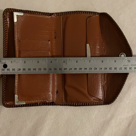Vintage leather wallet - Picture 3 of 10